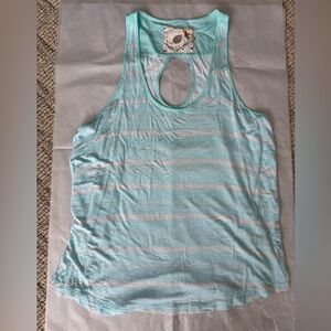 Anthropologie Striped Racerback Tank Top - Size Small